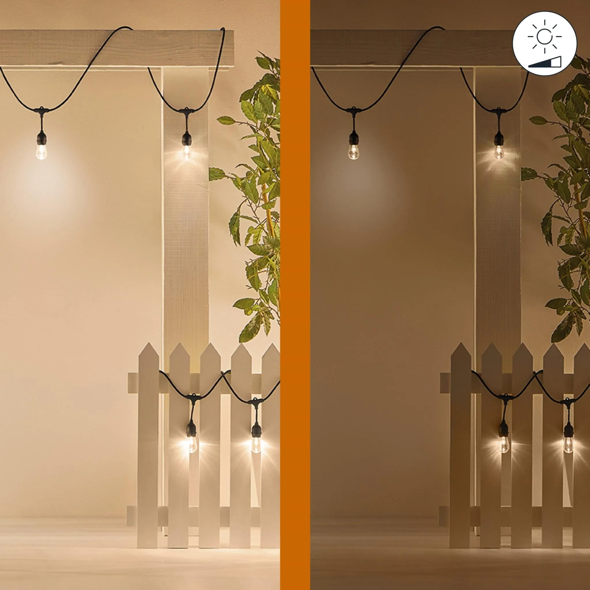 WiZ Colour & White String Lights (14.8m)