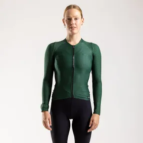 Women's Apex H1 Svelto Long Sleeve Jersey (Forest)