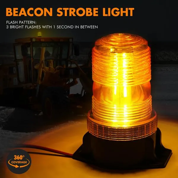 Xprite Compact 30 LED Beacon Strobe Light - G1 (Screw Mounted) / G2 (Magnetic or Permanent)