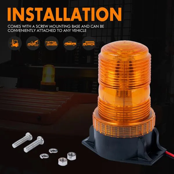 Xprite Compact 30 LED Beacon Strobe Light - G1 (Screw Mounted) / G2 (Magnetic or Permanent)