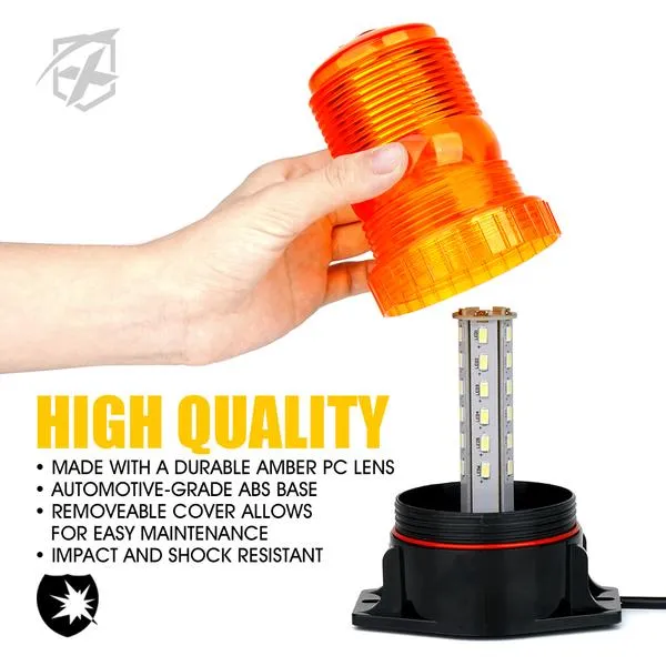 Xprite Compact 30 LED Beacon Strobe Light - G1 (Screw Mounted) / G2 (Magnetic or Permanent)
