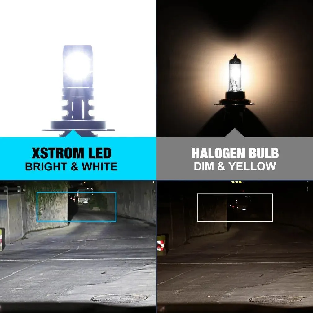 XSTORM LED Headlights: Drive Safely with Powerful Illumination & Easy Installation