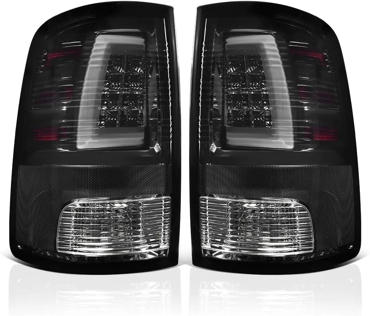 YITAMOTOR® LED Tail Lights For 2009 Ram 1500, 2010-2018 Dodge Ram 1500/2500/3500, 2019-2022 Ram 1500 Classic Taillights Assembly - Driver & Passenger Side